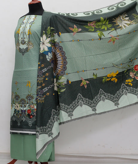 Egyptian E9 Slub Linen '20 D#3697-Green