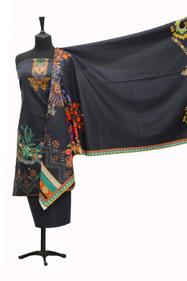 Egyption E9 Imp/Rib Linen`21 D#17216 (N Blue)