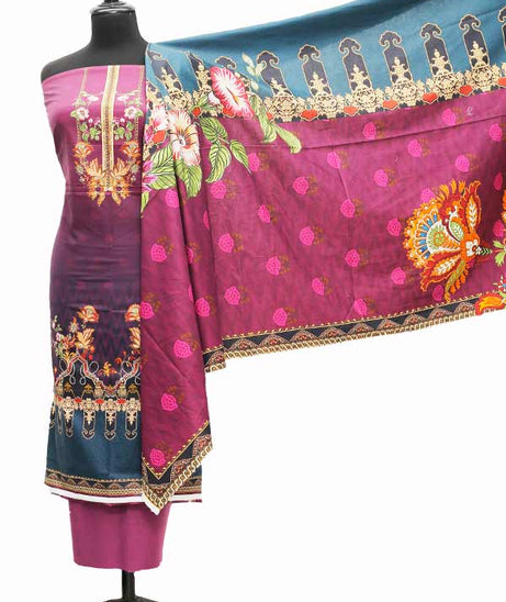 Egyption E9 Imp/Rib Linen`21 D#17211 (Purple)