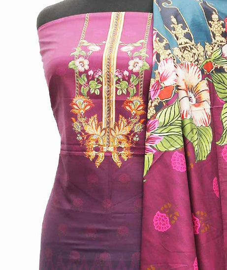 Egyption E9 Imp/Rib Linen`21 D#17211 (Purple)