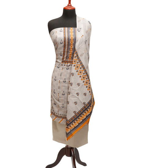 Egyption E9 Lawn V/Dupatta`23 D#6500 Mouse
