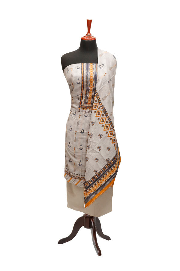 Egyption E9 Lawn V/Dupatta`23 D#6500 Mouse