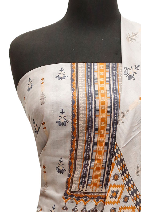 Egyption E9 Lawn V/Dupatta`23 D#6500 Mouse