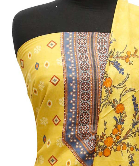 Egyption E9 Lawn V/Dupatta`23 D#6504 M Green