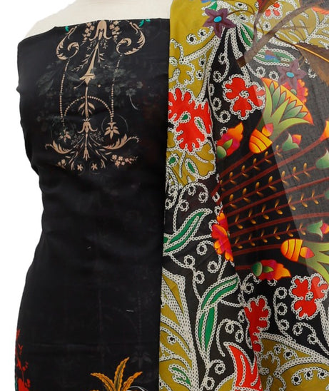 Eiza D/Print Lawn`21 D#13062 (Black)