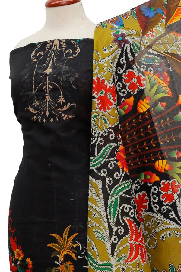 Eiza D/Print Lawn`21 D#13062 (Black)