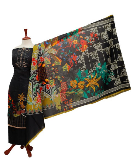 Eiza D/Print Lawn`21 D#13062 (Black)