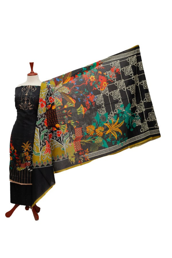Eiza D/Print Lawn`21 D#13062 (Black)