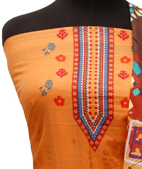 Eiza D/Print Lawn`22 D#8622 Orange