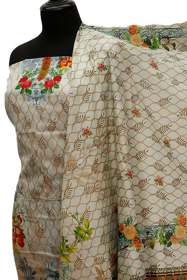 Eiza Print Lawn'21 D # 1047  Fawn