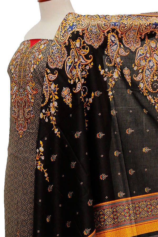 Eiza Print Lawn'21 D # 1050  Rust
