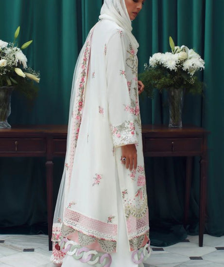 Elan Unstitched Shalimar Collection`21 ADIVA D#03