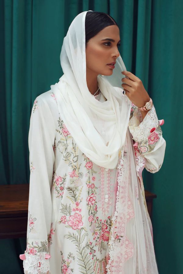 Elan Unstitched Shalimar Collection`21 ADIVA D#03