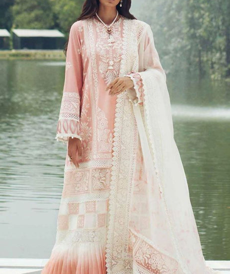 Elan Unstitched Shalimar Collection`21 SURATI D#08