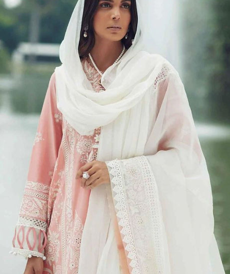 Elan Unstitched Shalimar Collection`21 SURATI D#08