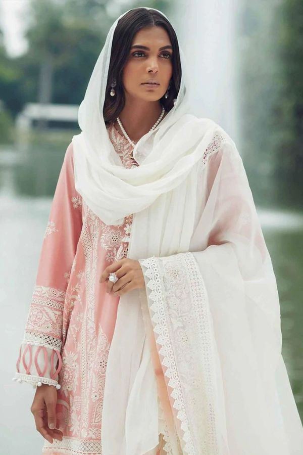 Elan Unstitched Shalimar Collection`21 SURATI D#08