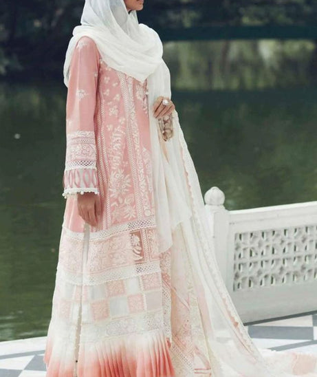 Elan Unstitched Shalimar Collection`21 SURATI D#08