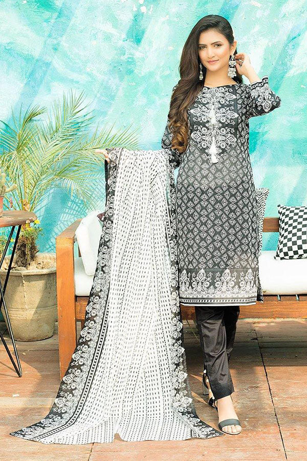 Elbise Premium Lawn`21 D#01