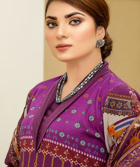 Elegant Emb Wool Shawl`21 D#08