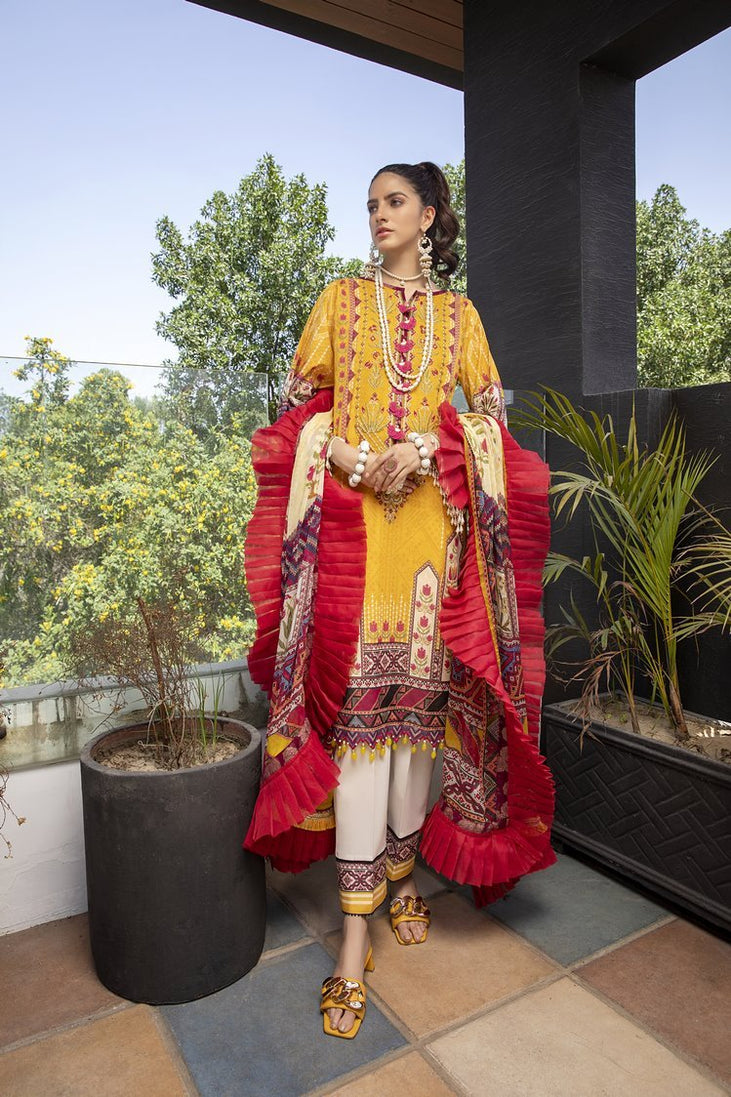 Ellena Festive Lawn`21 V-2 D#02