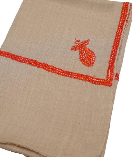 Embroiderey Shawl (Semi Pashmina) D#16-2