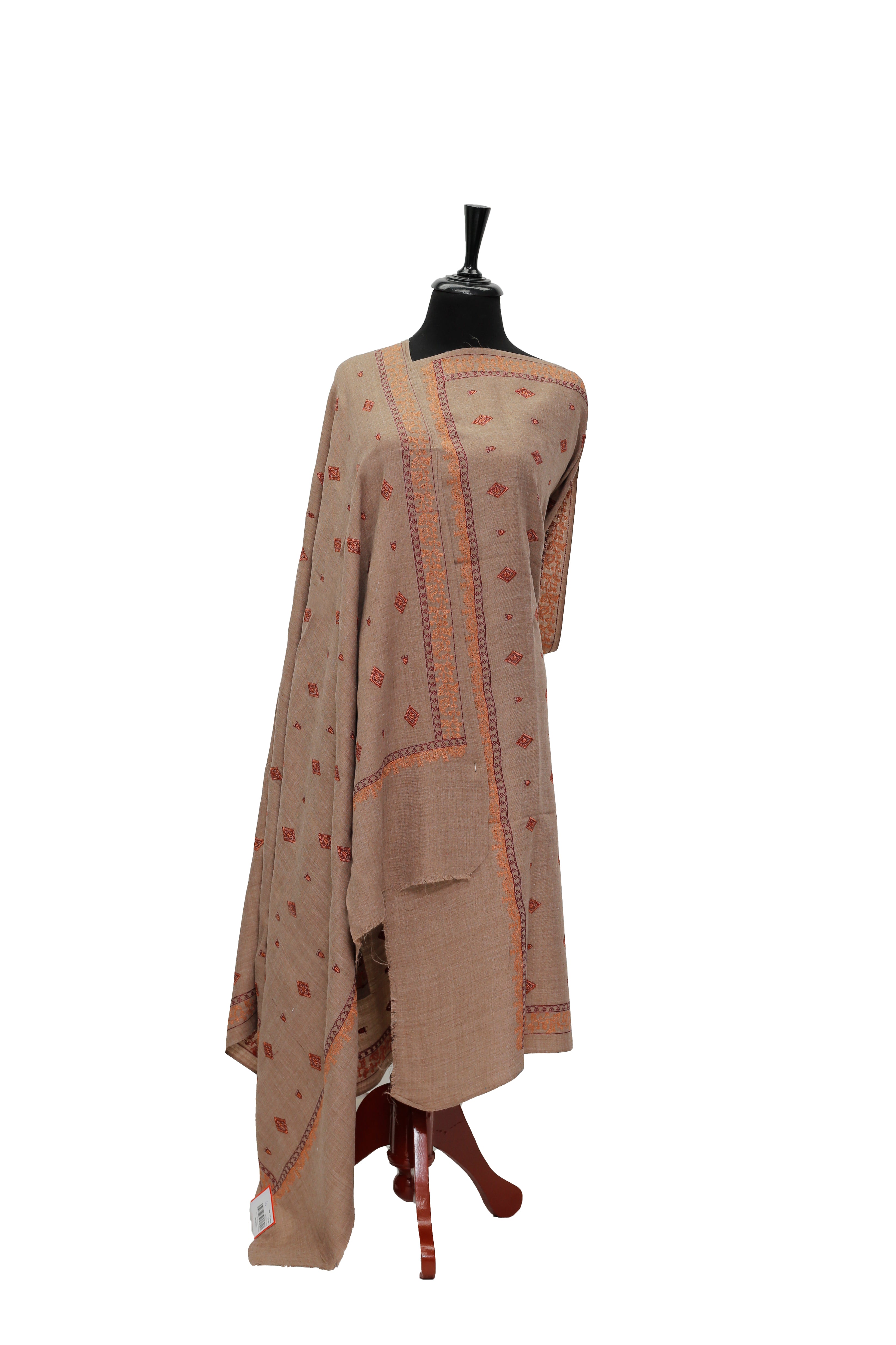 Embroiderey Shawl D#20-3