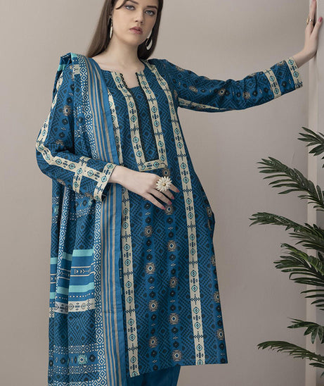 Erum Misha Print Lawn`23 (Vol-2) Zink