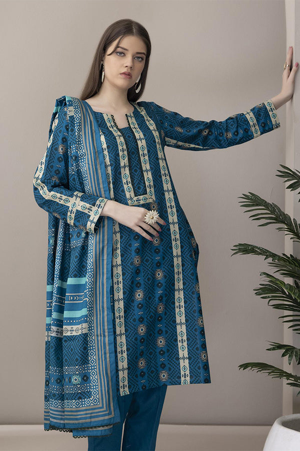 Erum Misha Print Lawn`23 (Vol-2) Zink