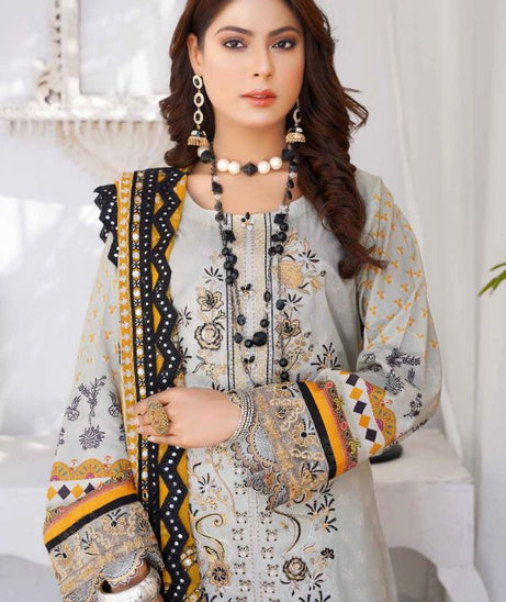 Esha Eman Emb Luxury Lawn`22 D#102