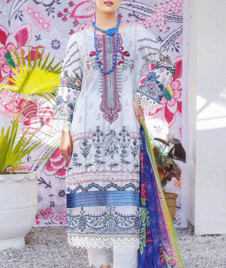Esha Eman Emb Luxury Lawn`22 D#105