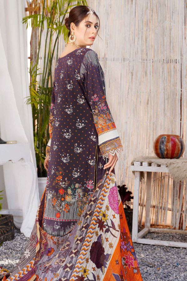 Esha Eman Emb Luxury Lawn`22 D#106