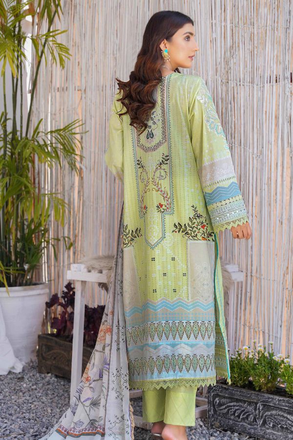 Esha Eman Emb Luxury Lawn`22 D#108