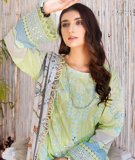 Esha Eman Emb Luxury Lawn`22 D#108