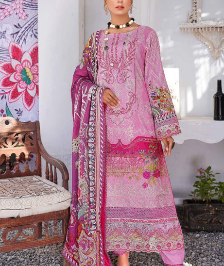 Esha Eman Emb Luxury Lawn`22 D#109