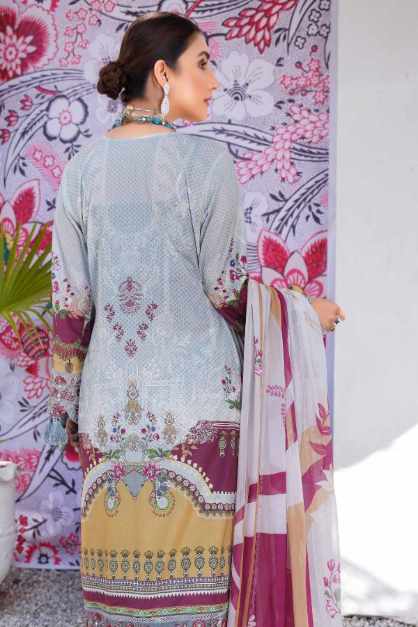 Esha Eman Emb Luxury Lawn`22 D#110