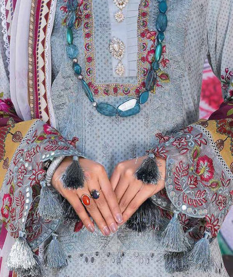 Esha Eman Emb Luxury Lawn`22 D#110