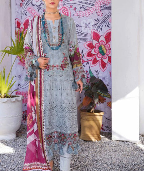 Esha Eman Emb Luxury Lawn`22 D#110