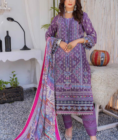 Esha Eman Emb Luxury Lawn`22 D#111-A