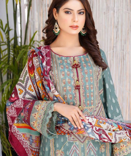 Esha Eman Emb Luxury Lawn`22 D#111-B