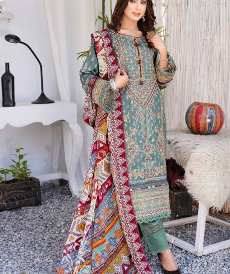 Esha Eman Emb Luxury Lawn`22 D#111-B