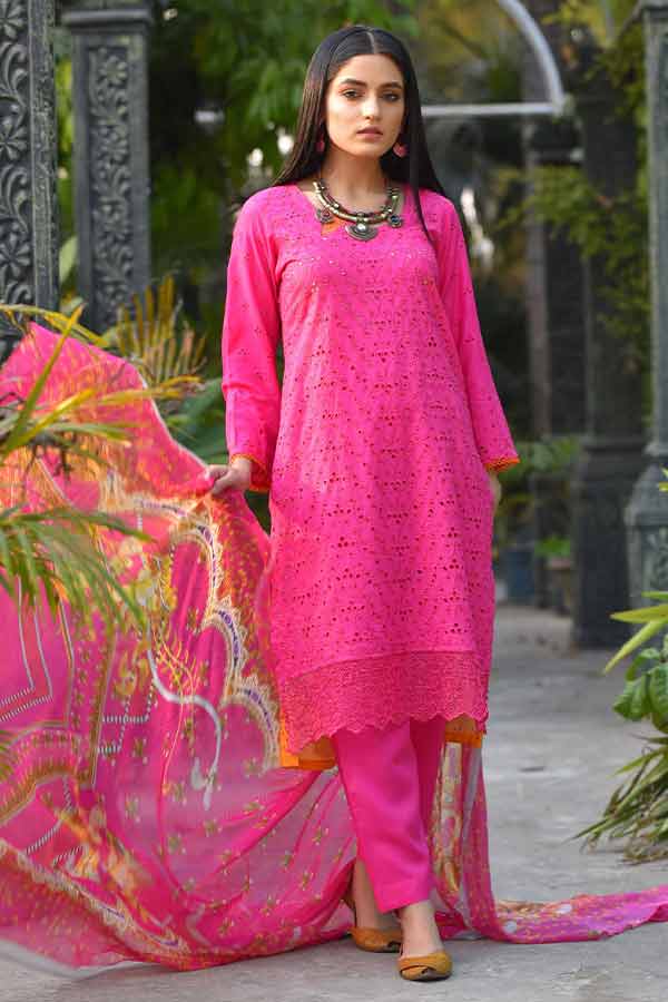 Eshaal Zahra Maaysa Linen'21 (D Pink)