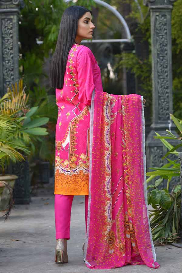 Eshaal Zahra Maaysa Linen'21 (D Pink)