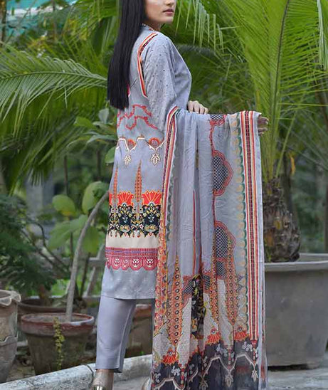 Eshaal Zahra Maaysa Linen'21 (Grey)