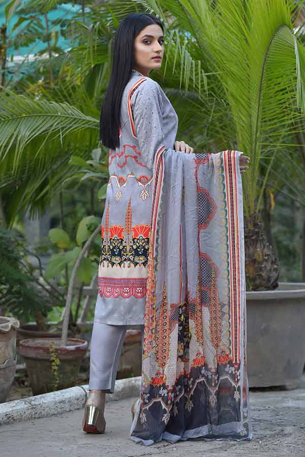 Eshaal Zahra Maaysa Linen'21 (Grey)
