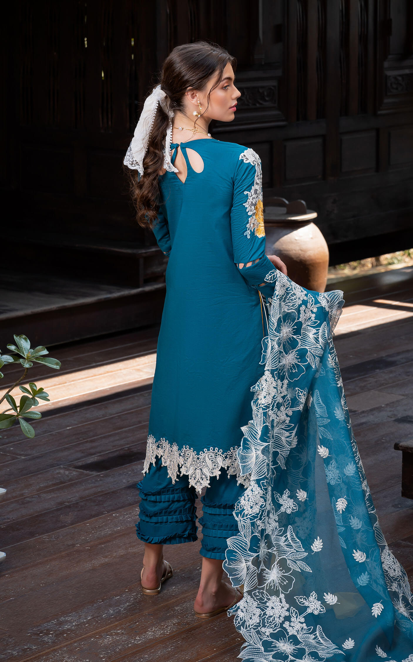 Asifa & Nabeel Luxury Lawn'24 D#11