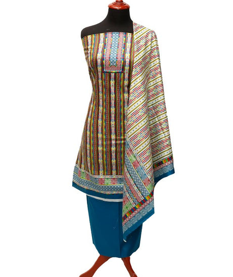 Friha & Farha Naz Lawn`22 D#819 Zink