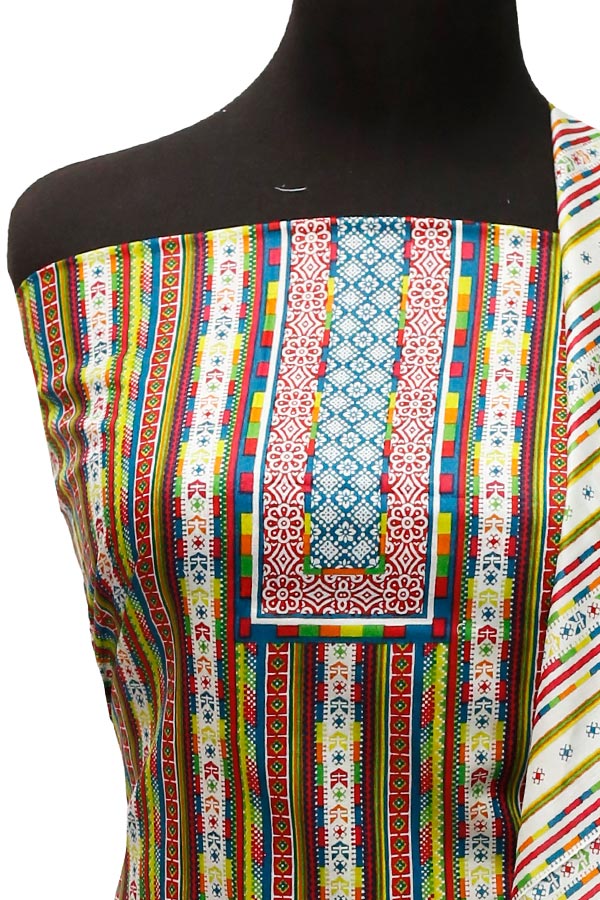 Friha & Farha Naz Lawn`22 D#819 Zink