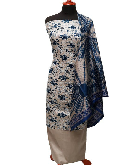 Friha &amp; Farha Naz Lawn`22 D#821 Grey