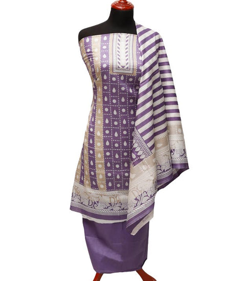 Friha & Farha Naz Lawn`22 D#825 Purple