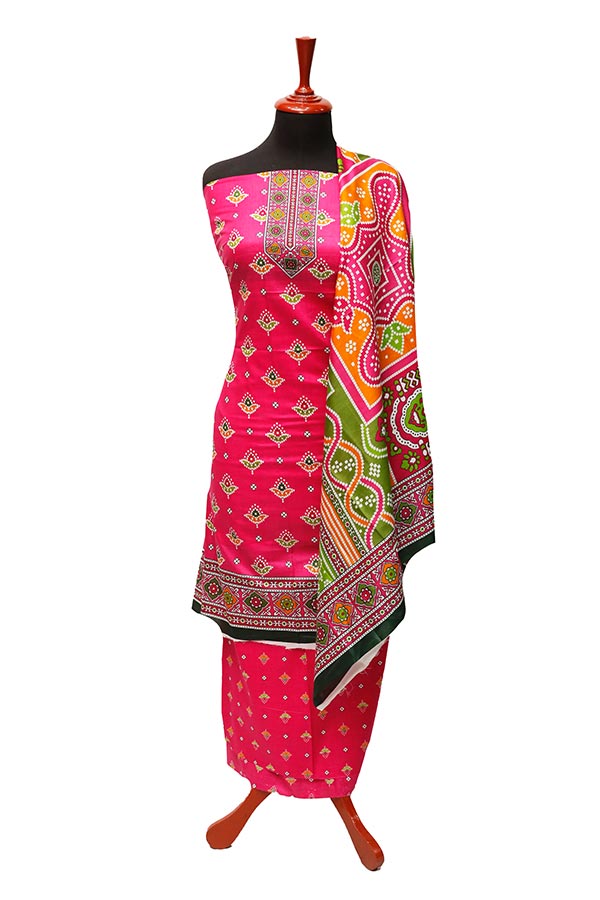 Friha & Farha Naz Lawn`22 D#828 Sh Pink